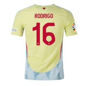 Spanien Rodri Hernandez #16 Replika Udebanetrøje EM 2024 Kortærmet